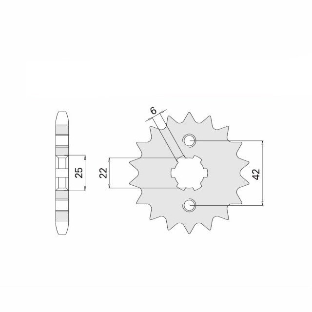 Kettensatz Teilung 530 H