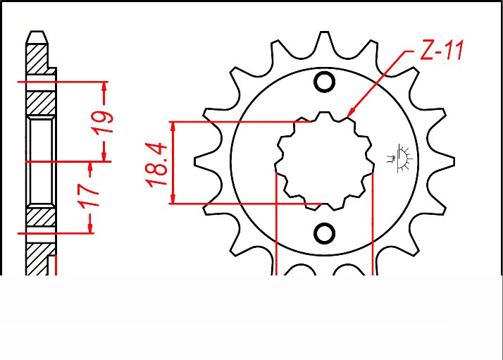 Kettensatz Teilung 520 MVXZ-2