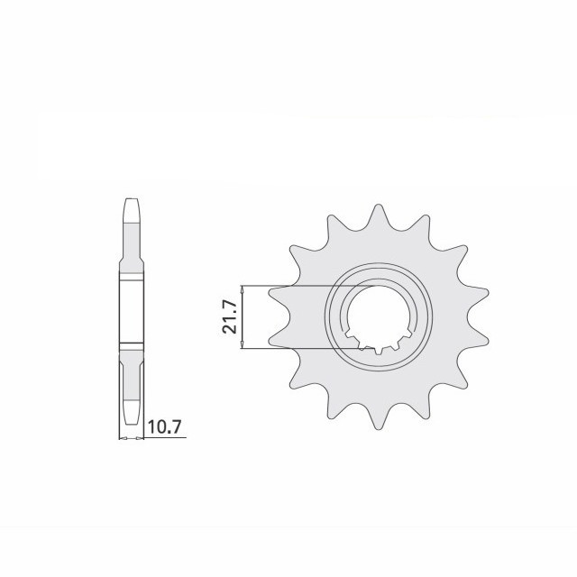 Kettensatz Teilung 530 MVXZ-2, Kette in grün