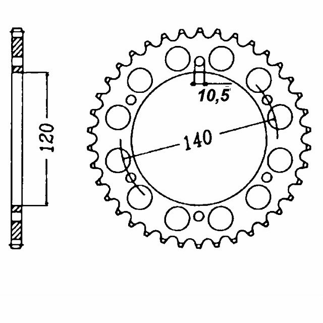 Kettensatz Teilung 520 HO
