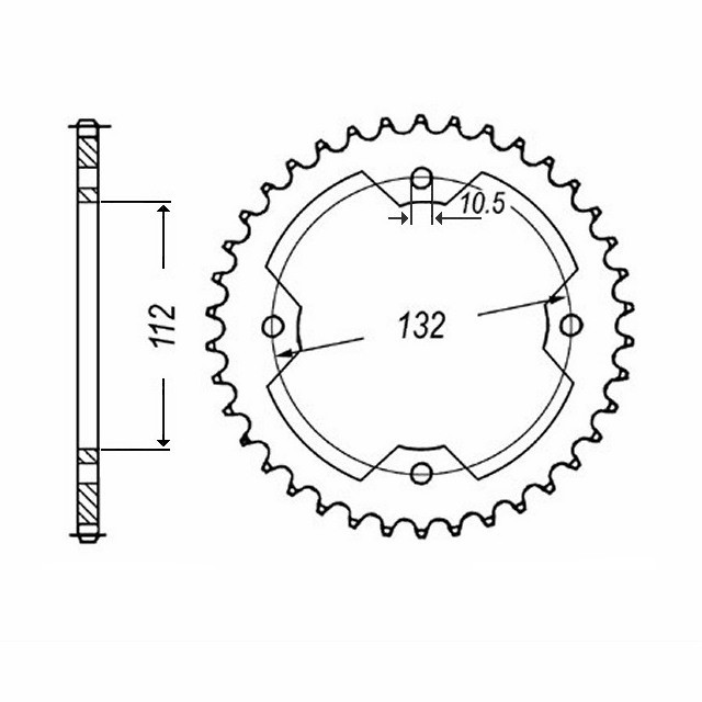 Kettensatz Teilung 520 HO