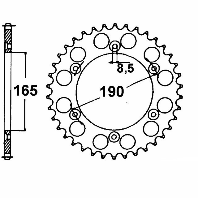 Kettensatz Teilung 520 HO