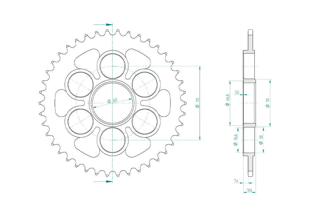 DID Kettensatz 525ZVM-X2