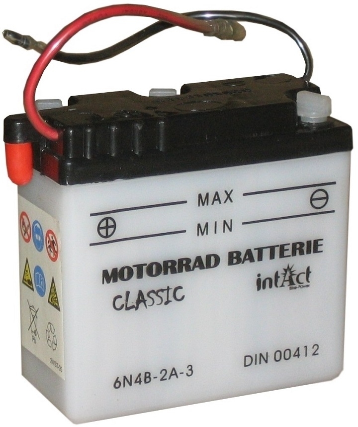 Intact Batterie  6N4B-2A-3