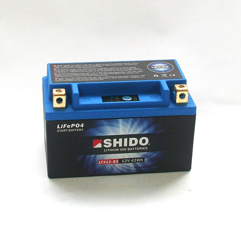 SHIDO Lithium-Batterie LTX12-BS-Li