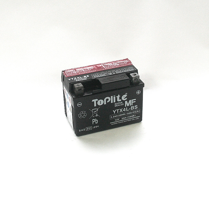 ToPlite YUASA Batterie YTX4L-BS