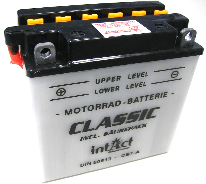 Intact Batterie  CB7-A / 12N7-4A