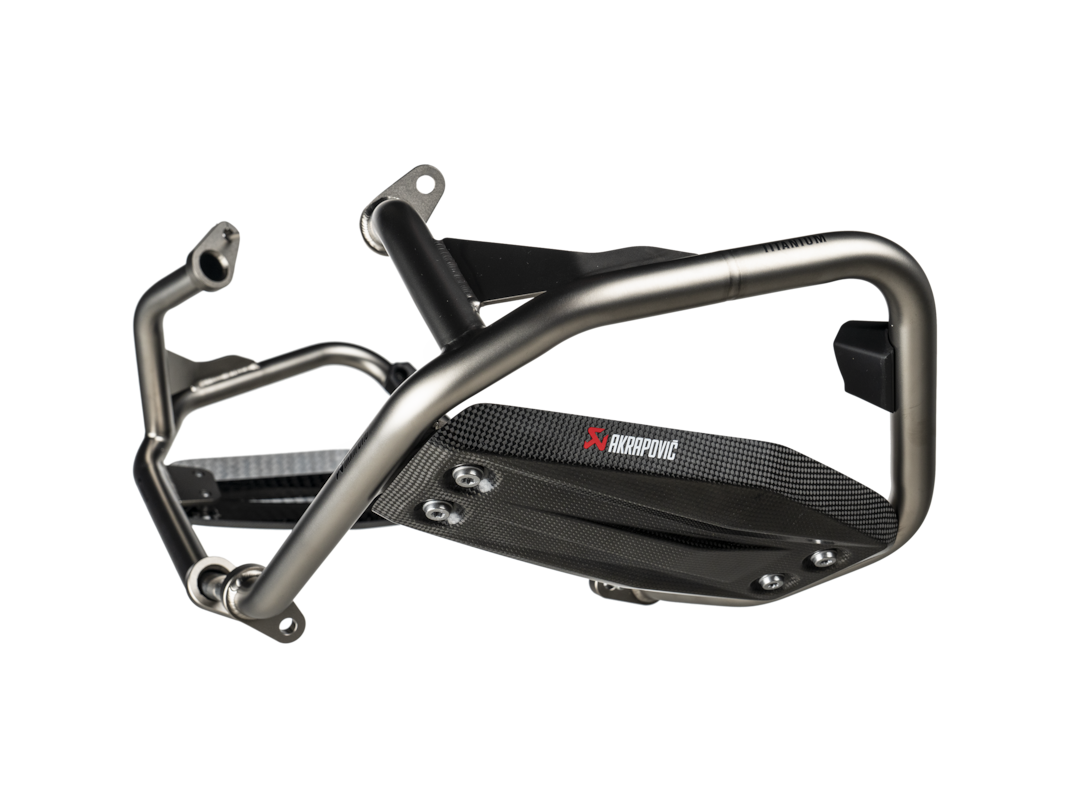 Akrapovic Unterer Schutzbügelsatz (Titanium)