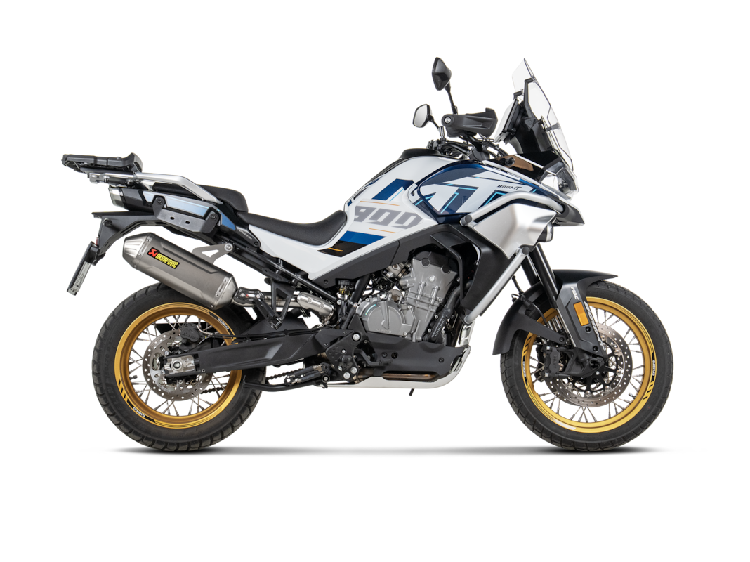 Akrapovic Slip-On Line (Titanium) CFMOTO 800MT