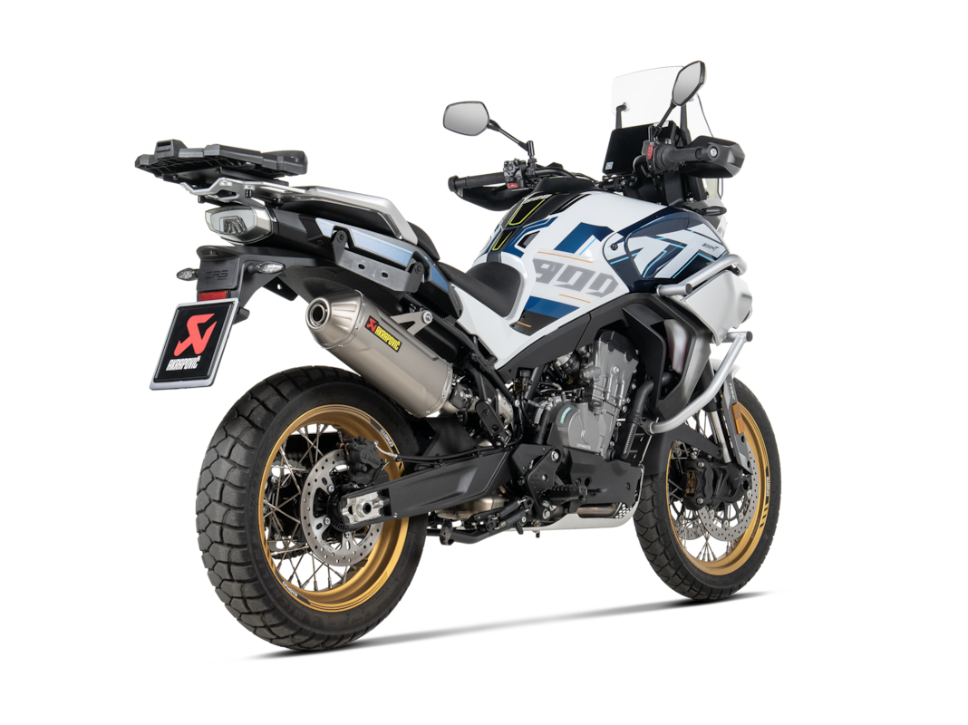 Akrapovic Slip-On Line (Titanium) CFMOTO 800MT