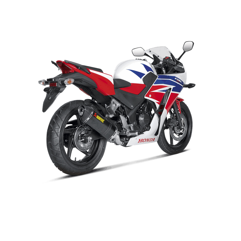 Akrapovic Slip-On Line (Carbon) Honda CBR 300 R 20