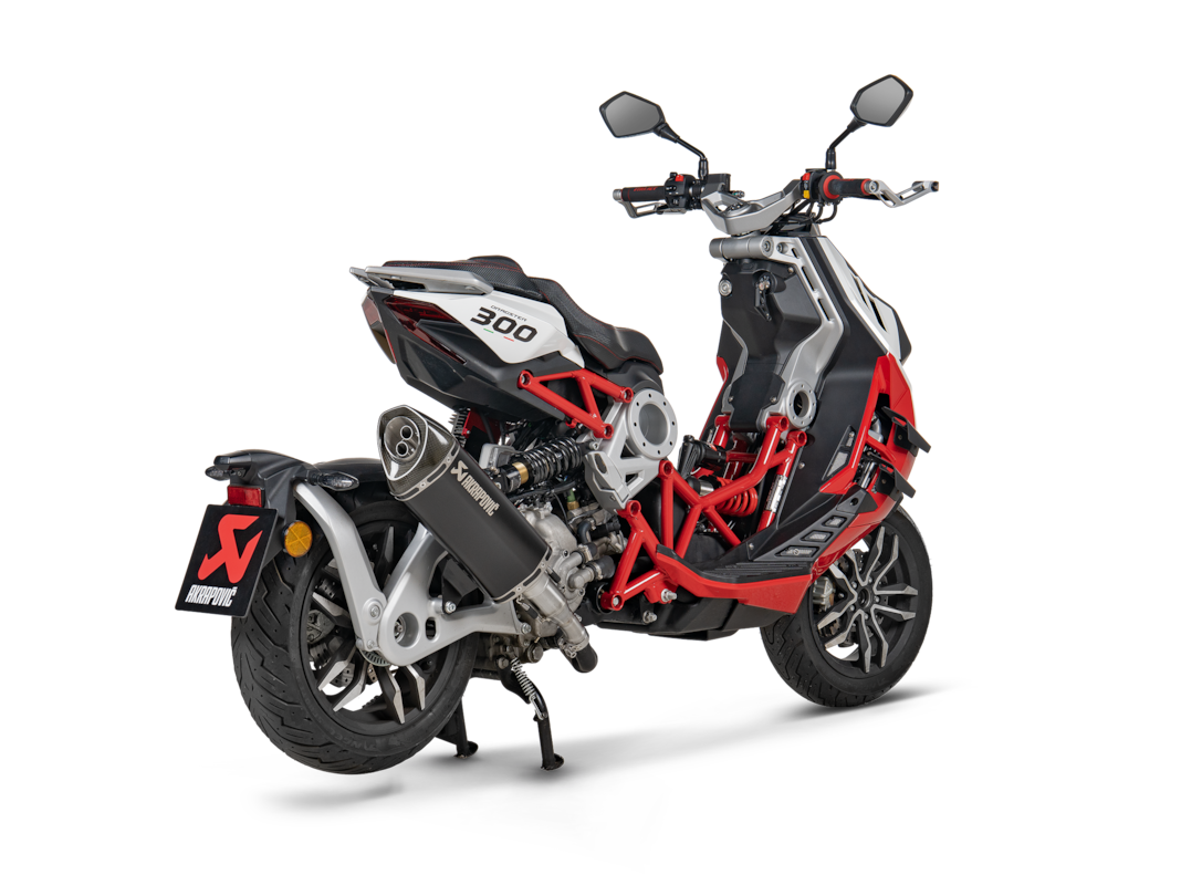 Akrapovic Slip-On Line (Titanium) Italjet Dragster
