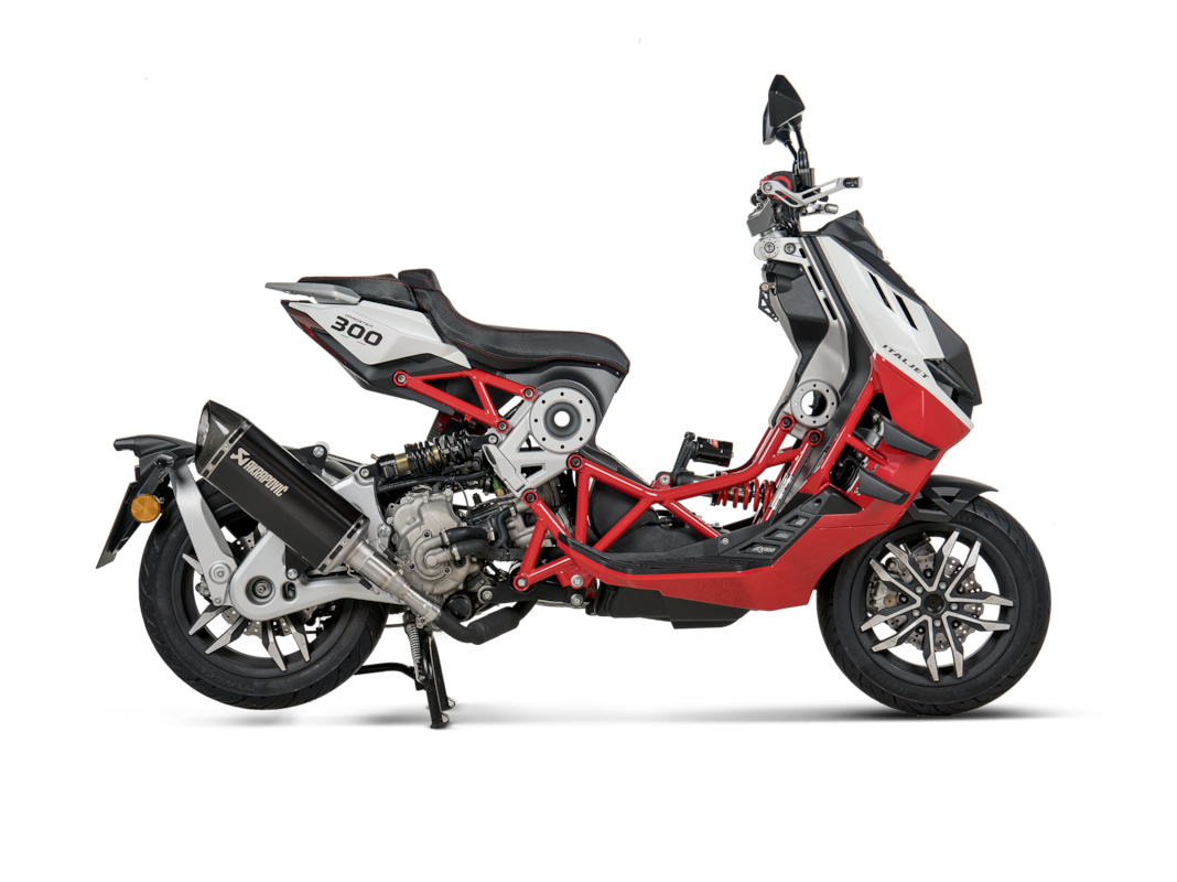 Akrapovic Slip-On Line (Titanium) Italjet Dragster