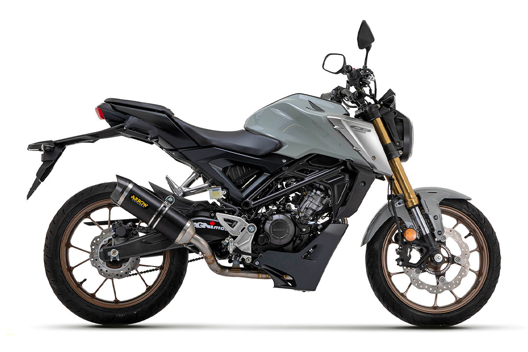 ARROW THUNDER Aluminium DARK Honda CB125R 2021-