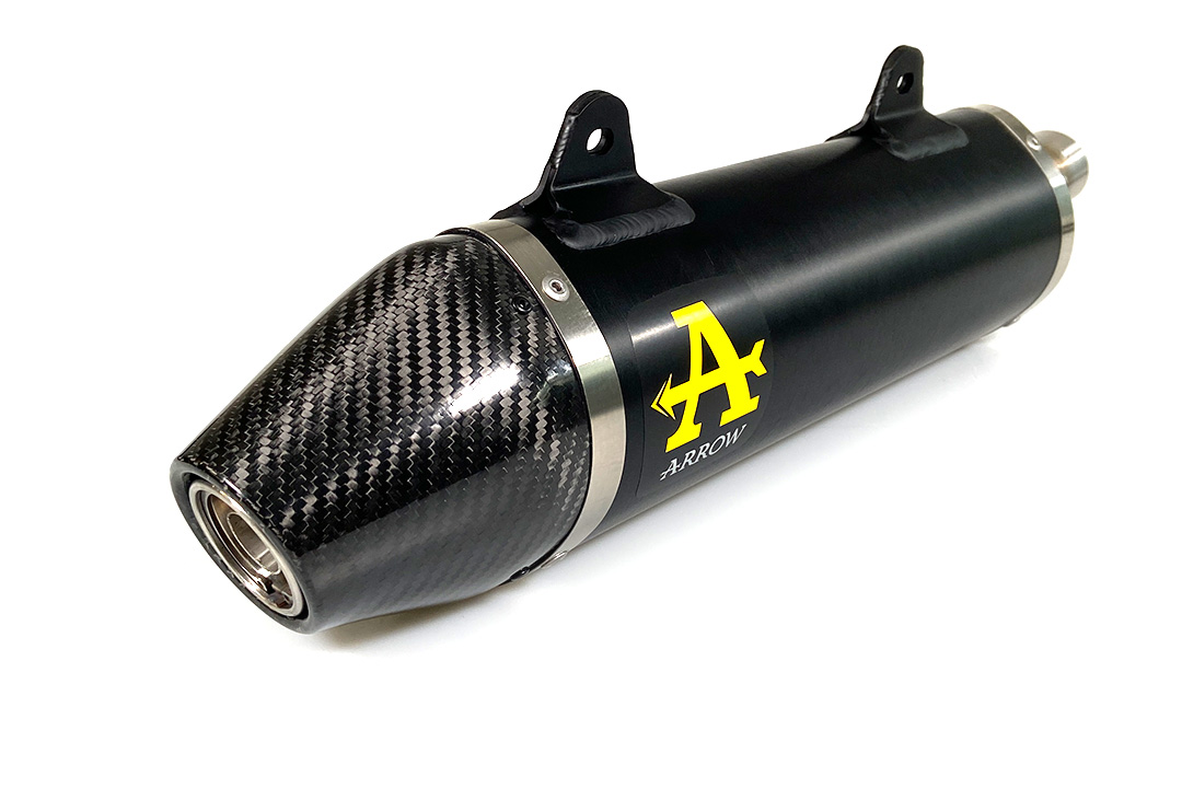 ARROW THUNDER Aprilia RX/SX 125 - Alu schwarz