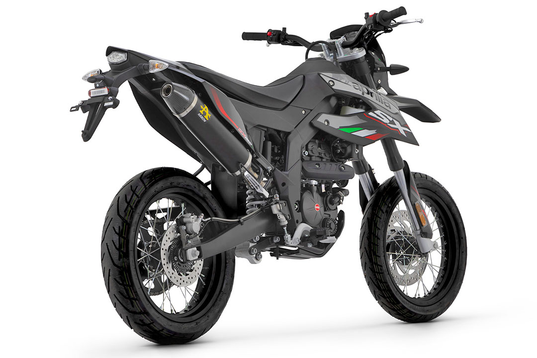 ARROW THUNDER Aprilia RX/SX 125 - Alu schwarz