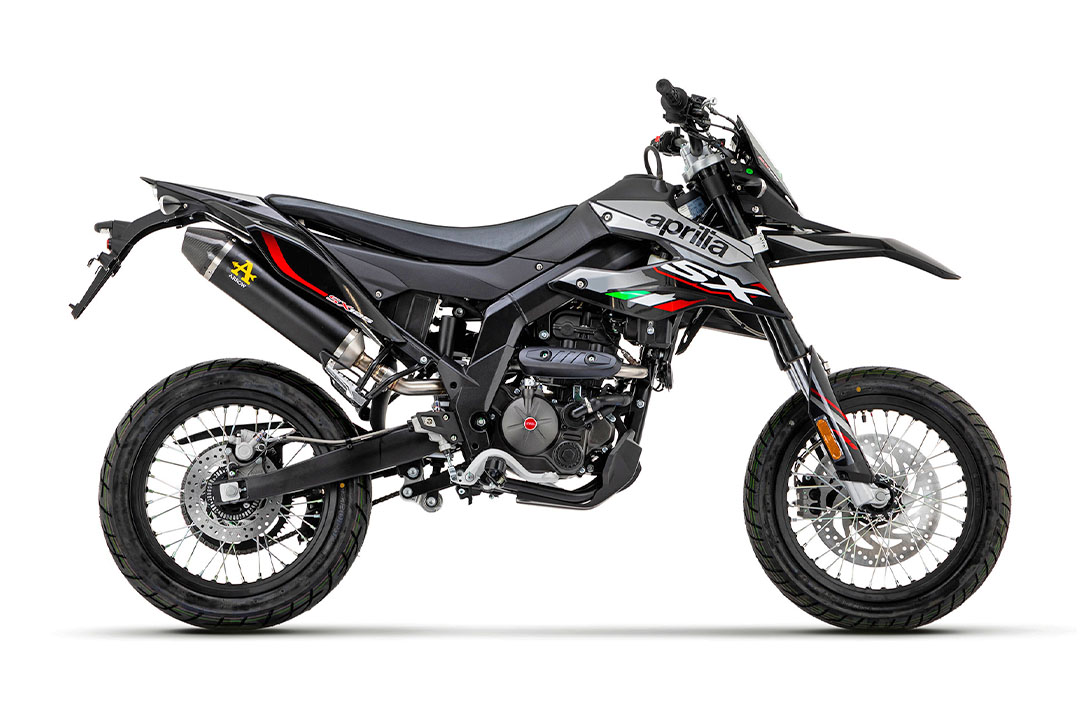 ARROW THUNDER Aprilia RX/SX 125 - Alu schwarz