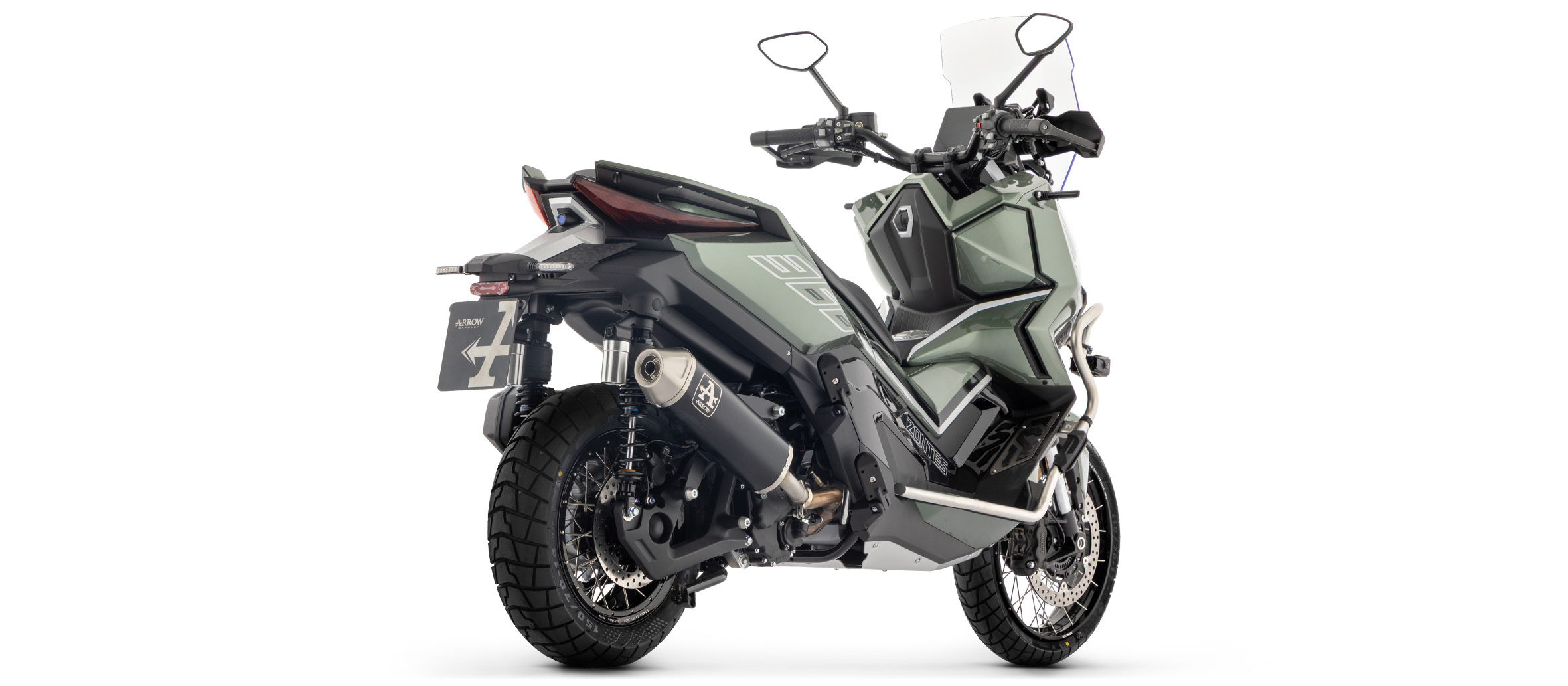 ARROW DARK URBAN Zontes ZT368-G - schwarz
