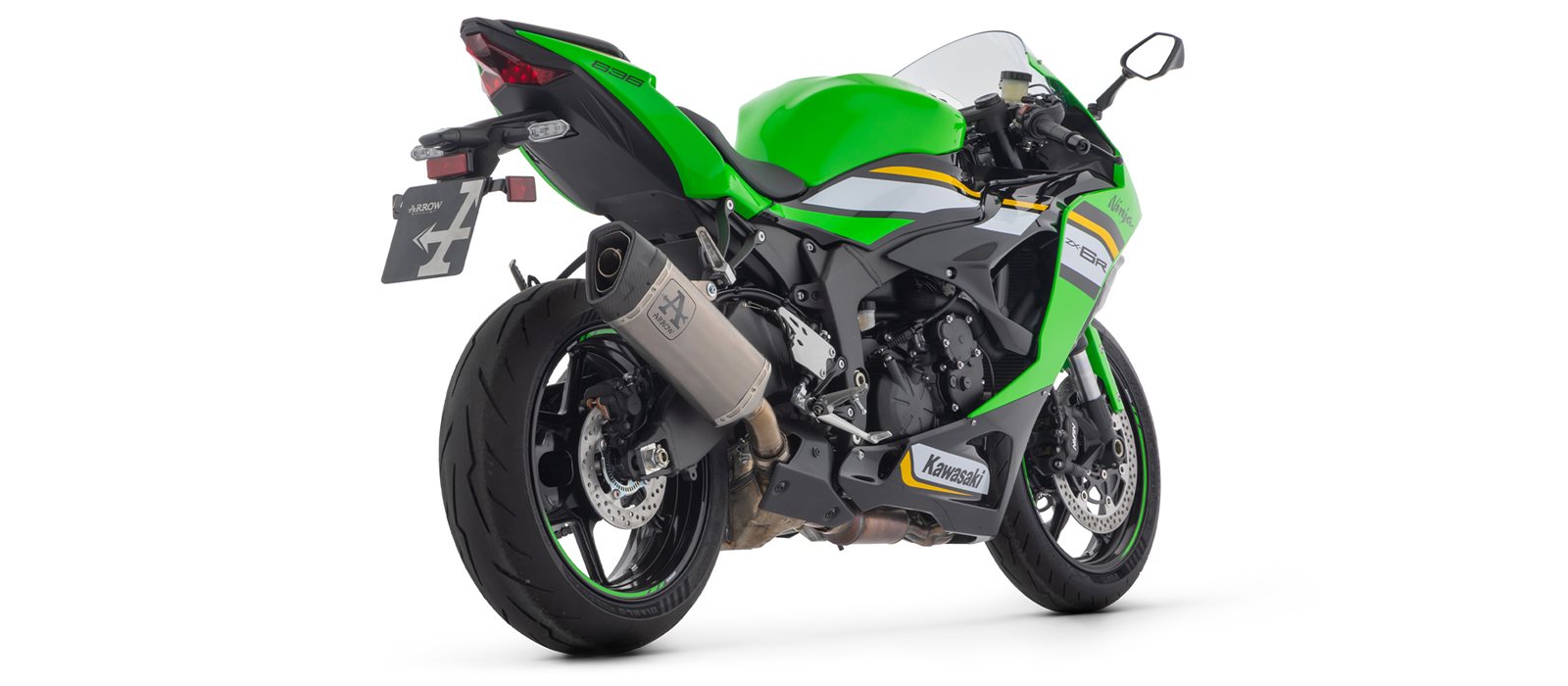 ARROW PISTA Slip-On Kawasaki ZX-6R 2024-