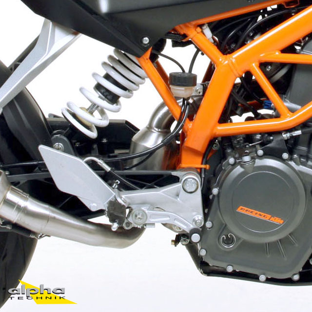 ARROW Zwischenrohr KTM Duke 390 2013- Edelstahl