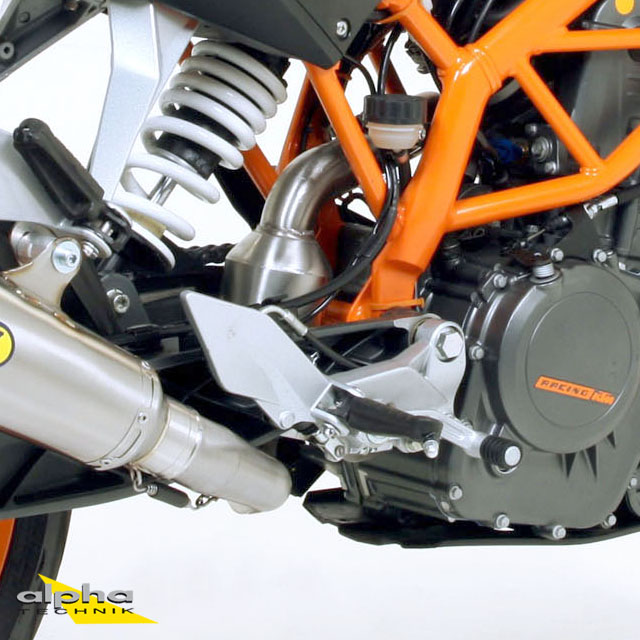 ARROW Zwischenrohr KTM Duke 390 2013- Edelstahl