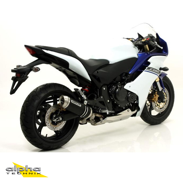 ARROW Thunder Hornet/CBR600F PC41 07- Alu schwarz