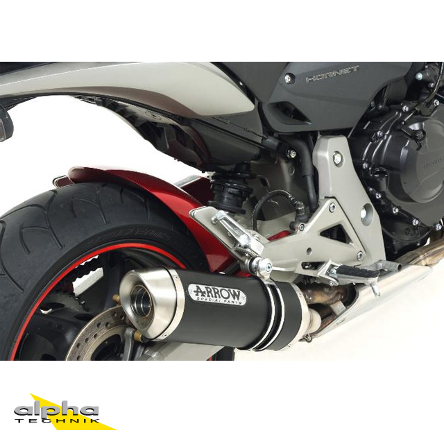 ARROW Thunder Hornet/CBR600F PC41 07- Alu schwarz