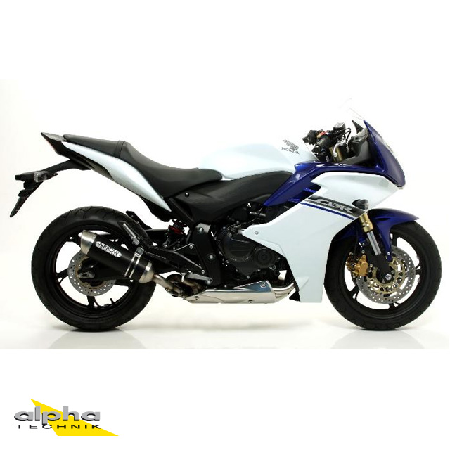 ARROW Thunder Hornet/CBR600F PC41 07- Alu schwarz
