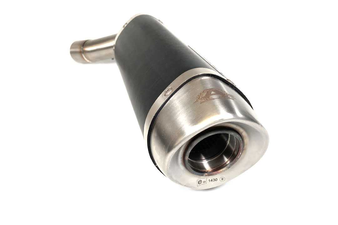 ARROW Thunder Hornet/CBR600F PC41 07- Alu schwarz
