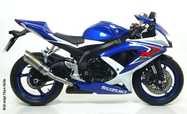 ARROW Thunder GSXR600/GSXR750 08- Alu