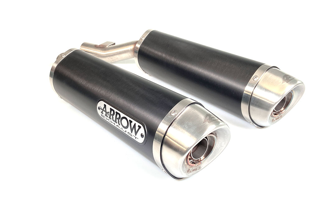 ARROW Thunder Dämpfer-Paar Z1000 10- Alu schwarz