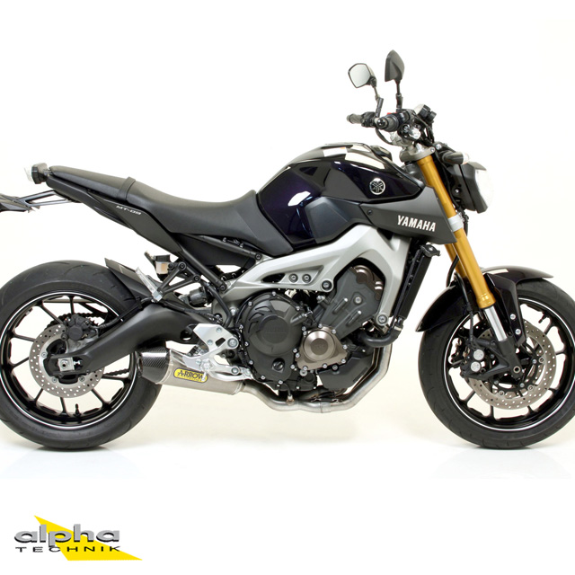 ARROW X-KONE Auspuff Yamaha MT09 RN29 13- NiChrome