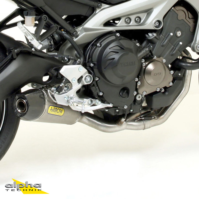 ARROW X-KONE Auspuff Yamaha MT09 RN29 13- NiChrome