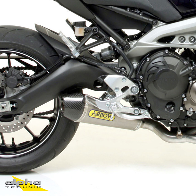 ARROW X-KONE Auspuff Yamaha MT09 RN29 13- NiChrome