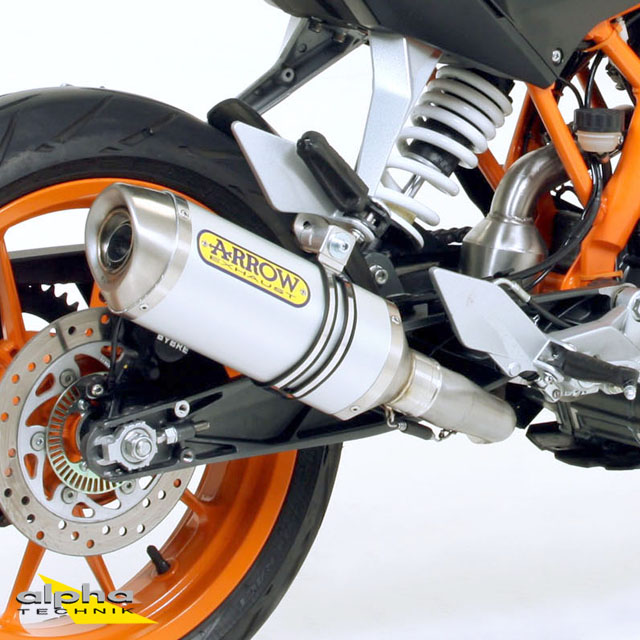 ARROW THUNDER KTM Duke 390 RC125 13- Alu