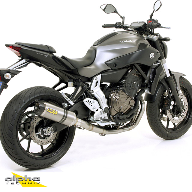 ARROW THUNDER Yamaha MT07 RM04 14- Titan