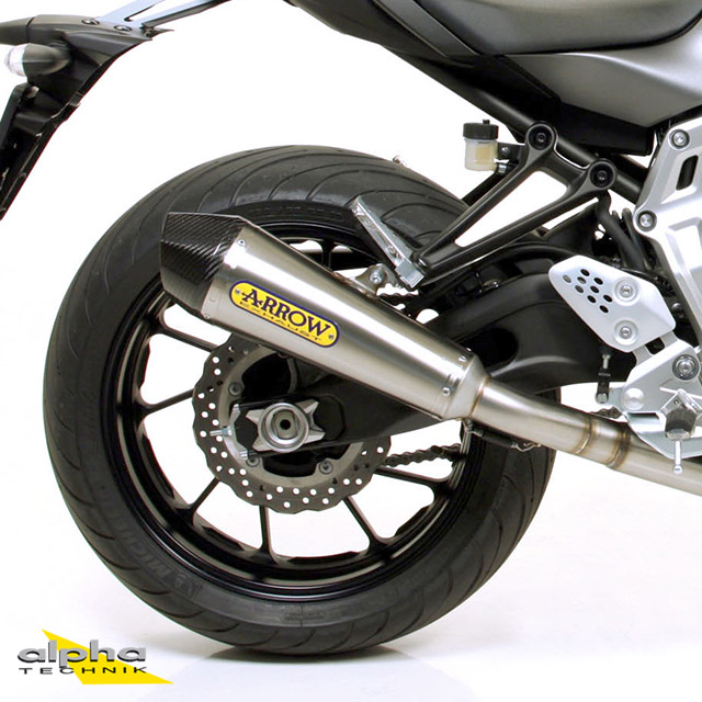 ARROW X-KONE Auspuff Yamaha MT07 RM04 14- NiChrome