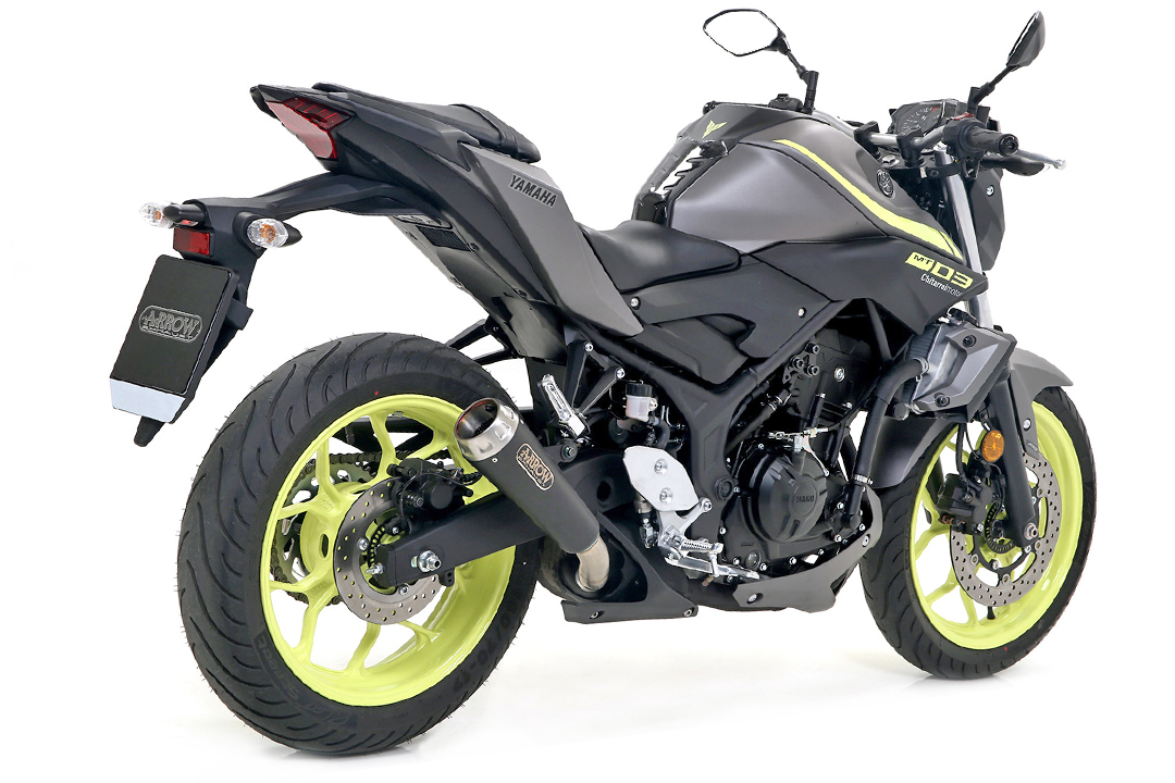 ARROW PRO RACE Yamaha MT-03 2016- NiChrome