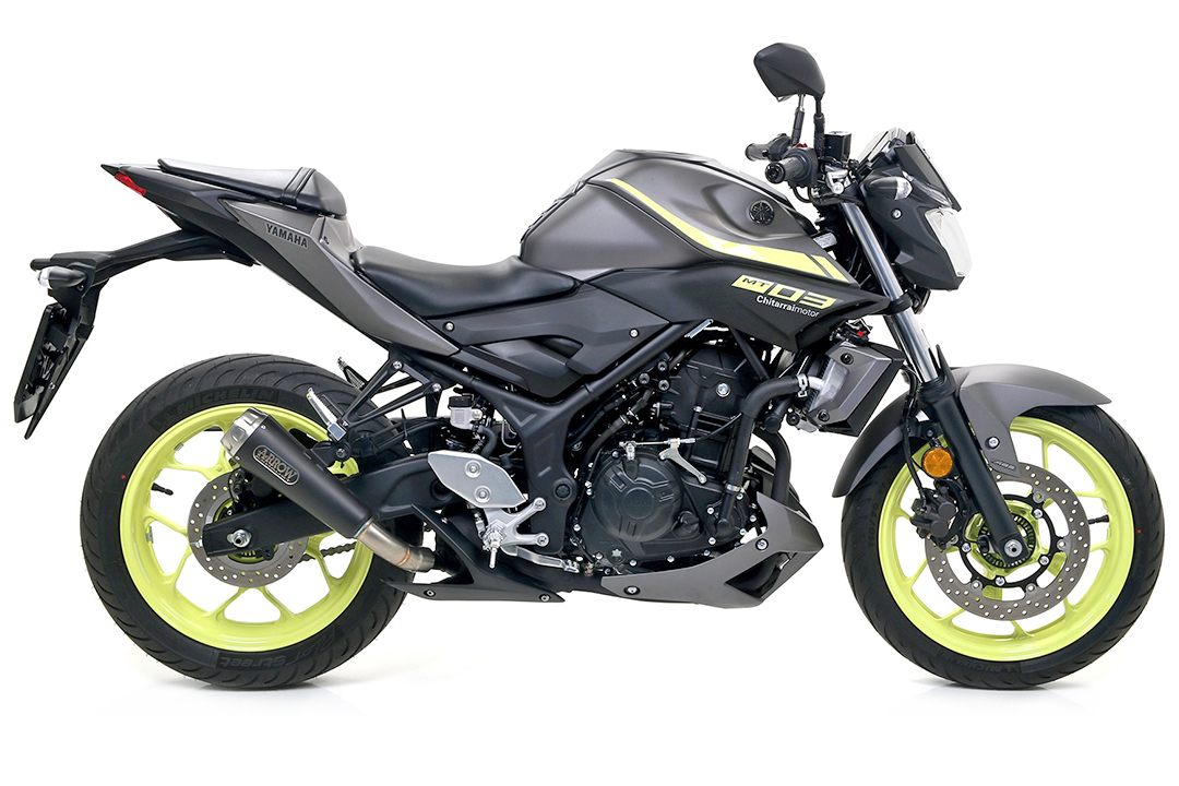 ARROW PRO RACE Yamaha MT-03 2016- NiChrome