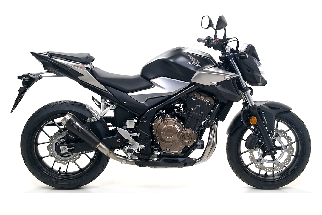 ARROW Pro-Race Dämpfer Honda CB500F 19- Edelstahl
