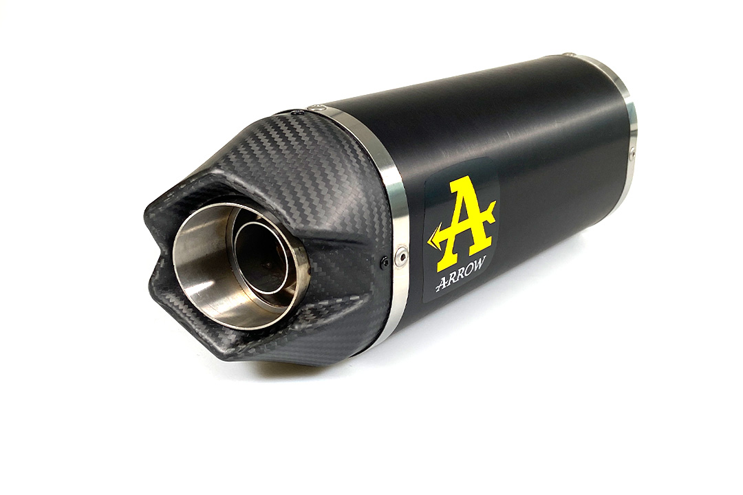 ARROW DARK INDY RACE Aprilia RS660 21- Alu schwarz