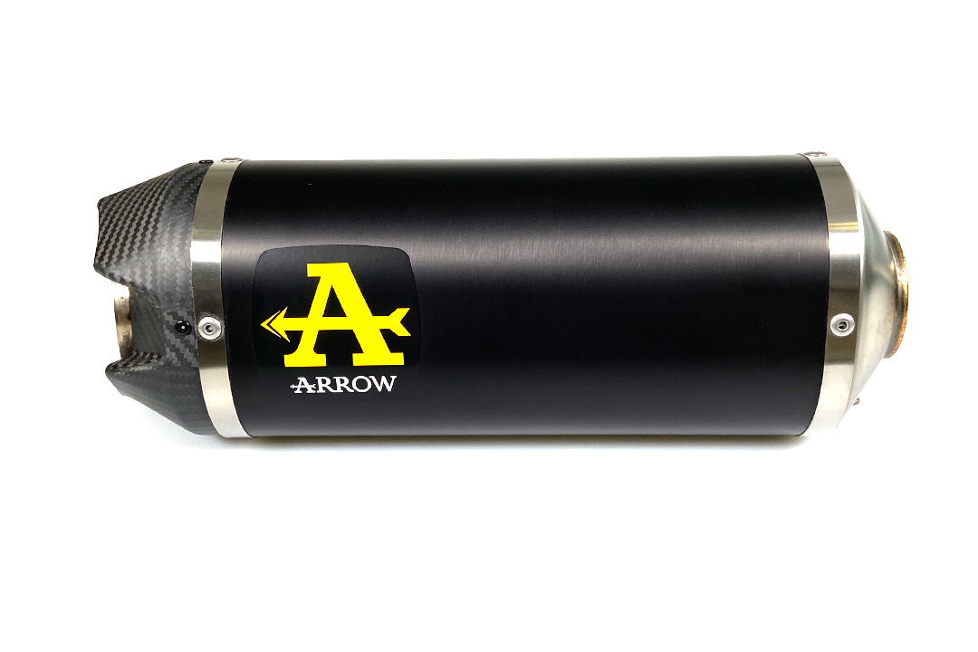 ARROW DARK INDY RACE Aprilia RS660 21- Alu schwarz