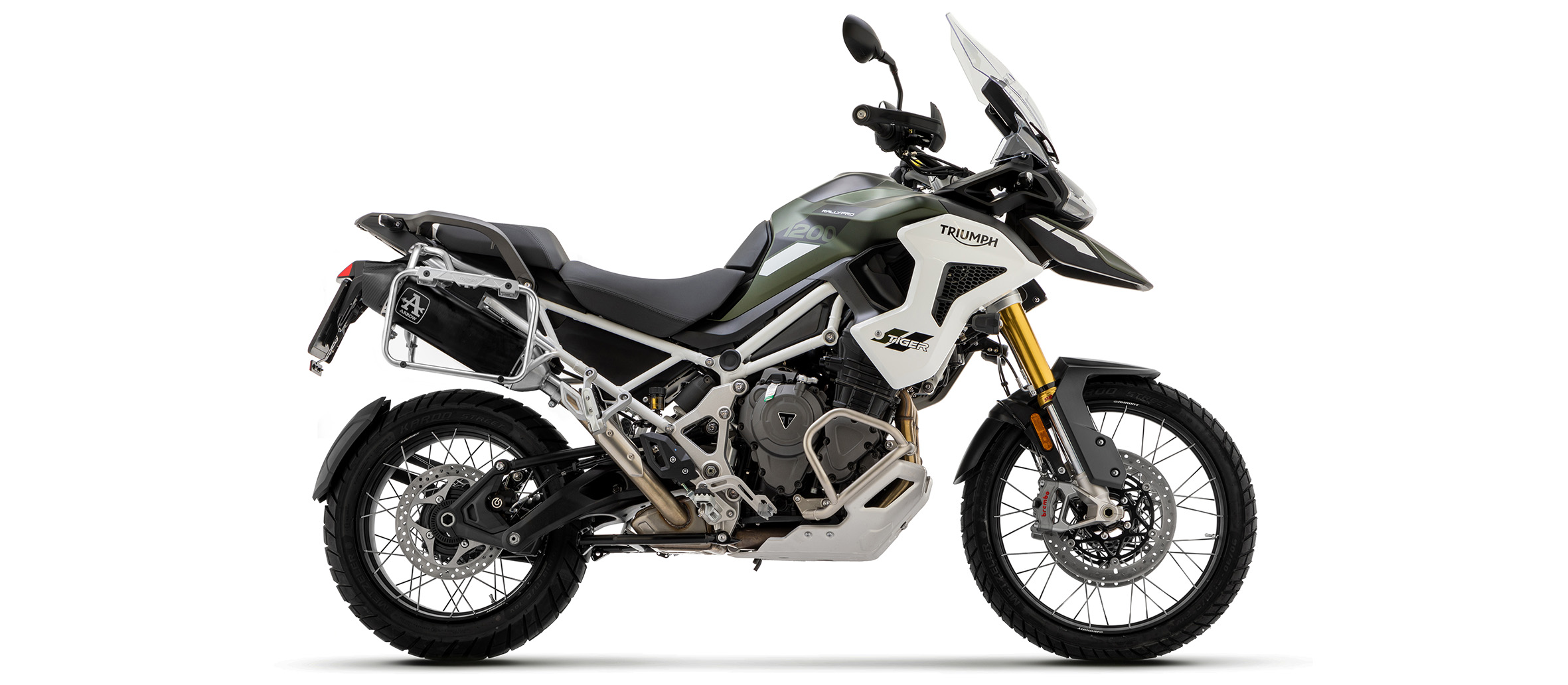 ARROW Full System Racing Triumph Tiger 1200