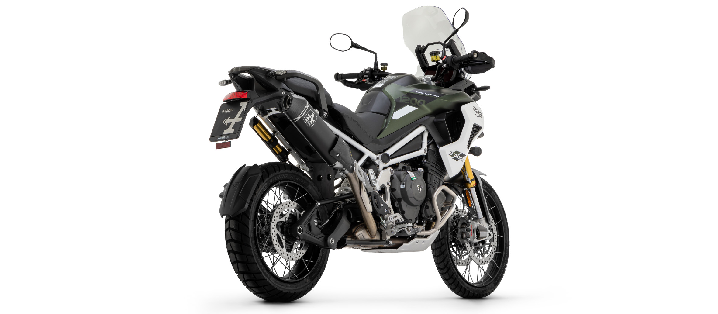 ARROW Full System Racing Triumph Tiger 1200