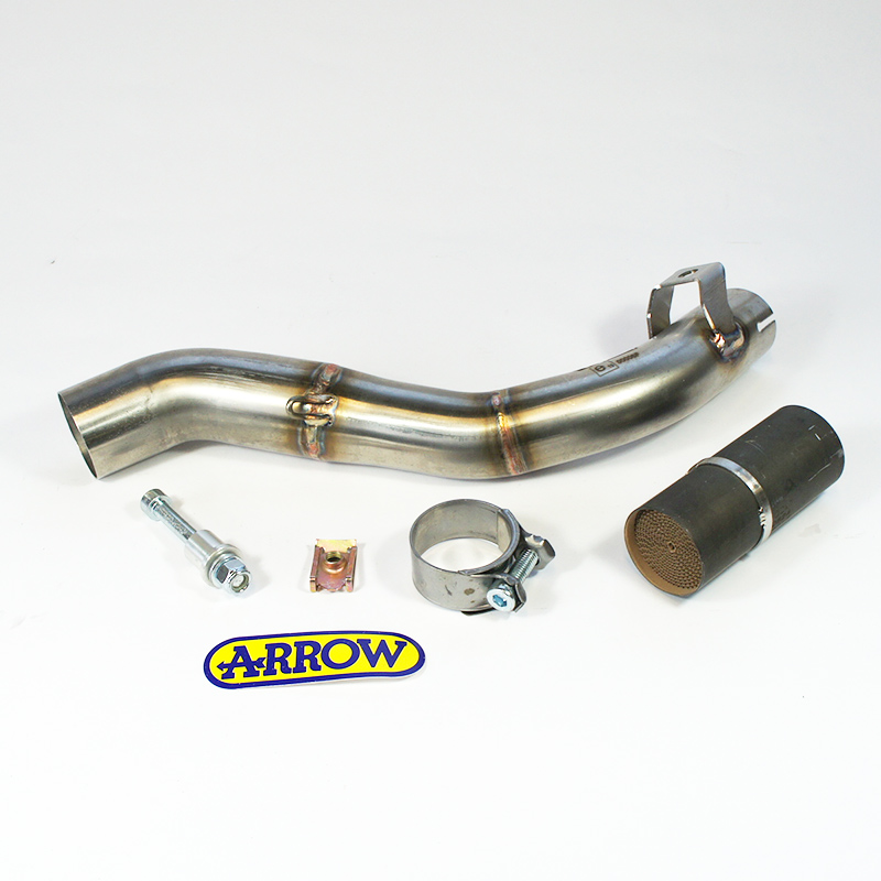 ARROW Zwischenrohr Honda CRF250 Rally Edelstahl