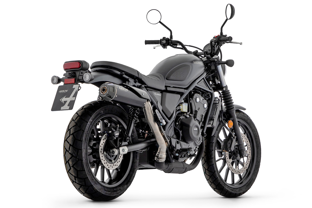 ARROW REBEL Honda CL 500 23- Edelstahl