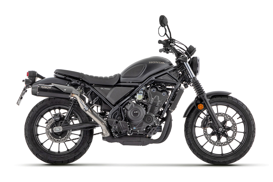ARROW REBEL Honda CL 500 23- Edelstahl