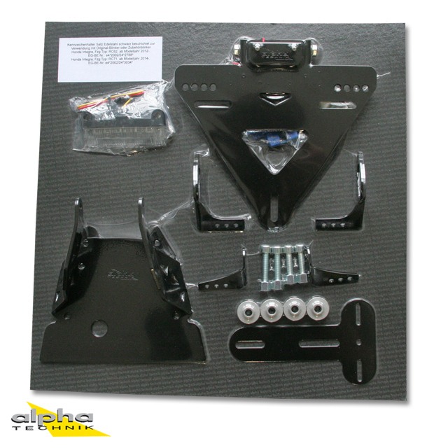 Kennzeichenhalter Honda Integra, Typ RC62/RC71