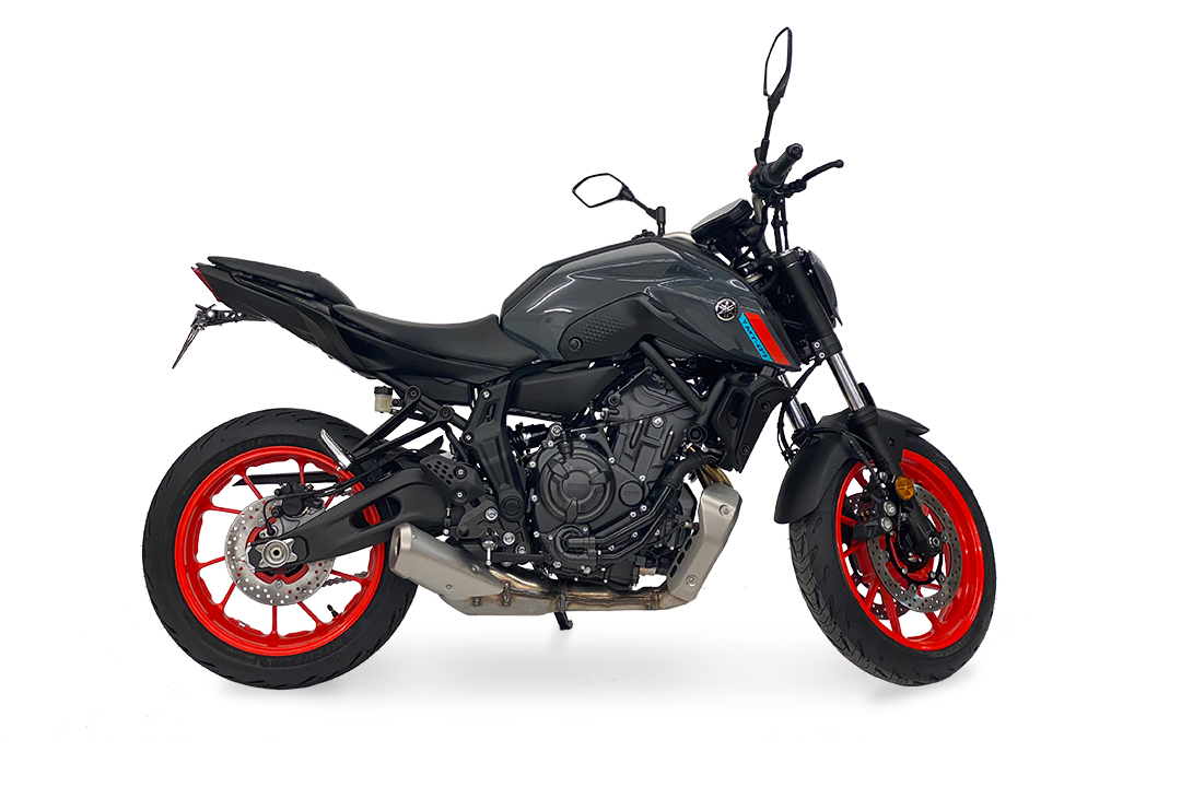 Kennzeichenhalter Yamaha MT-07, Typ RM33