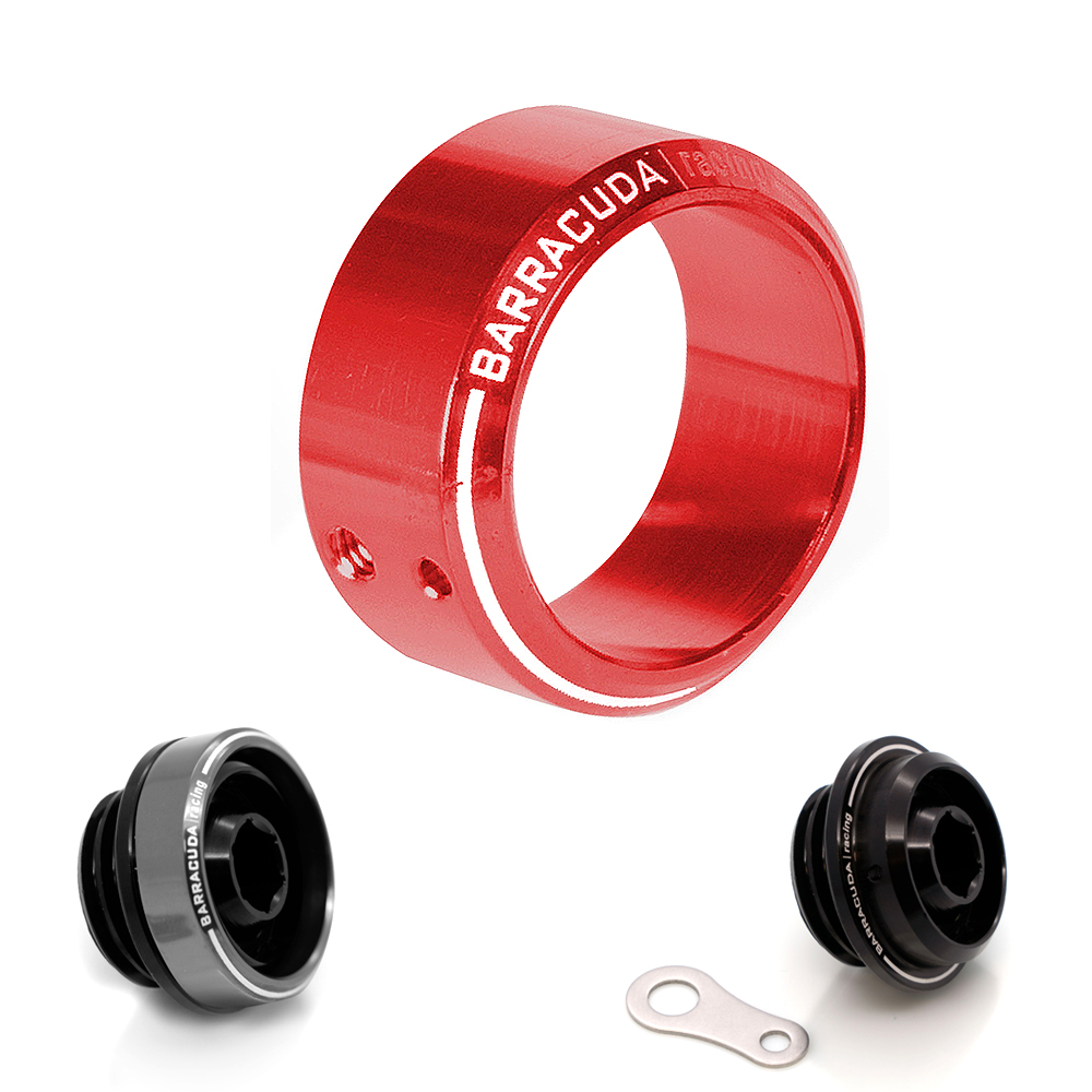 Einsatz Öleinfüllschraube Durchmesser 35 mm  rot